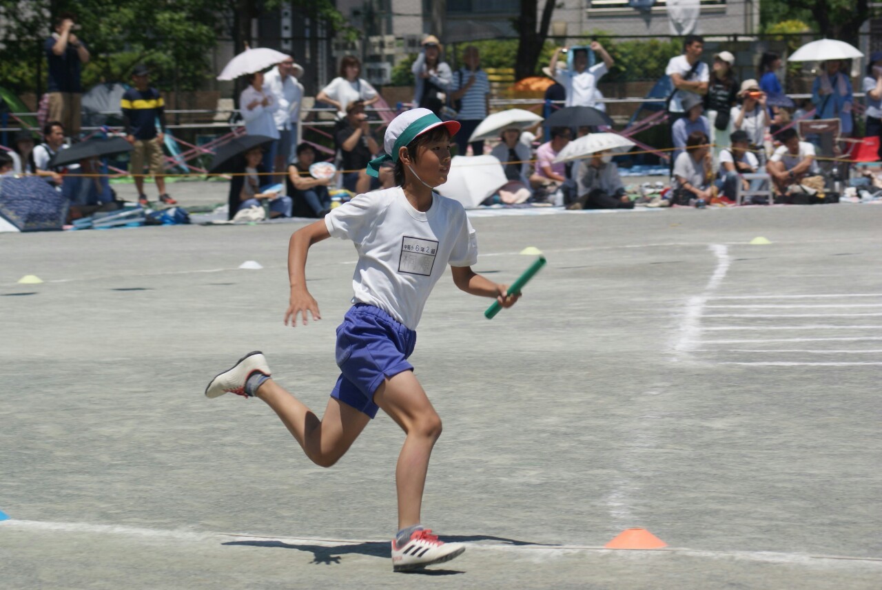 運動会リレー