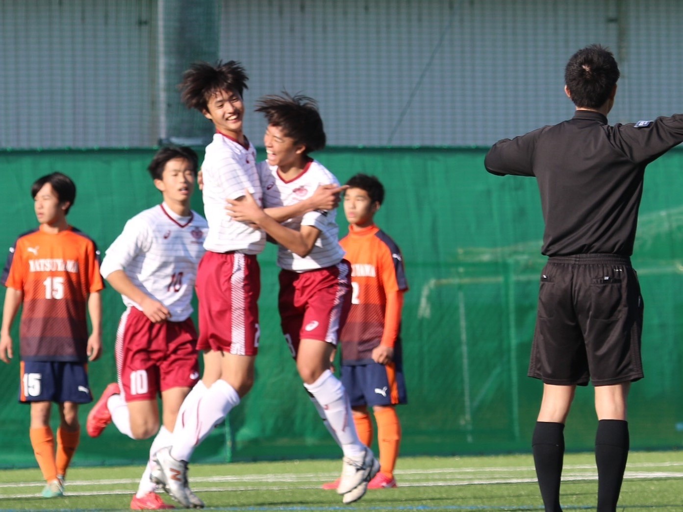 早大本庄サッカー部での様子