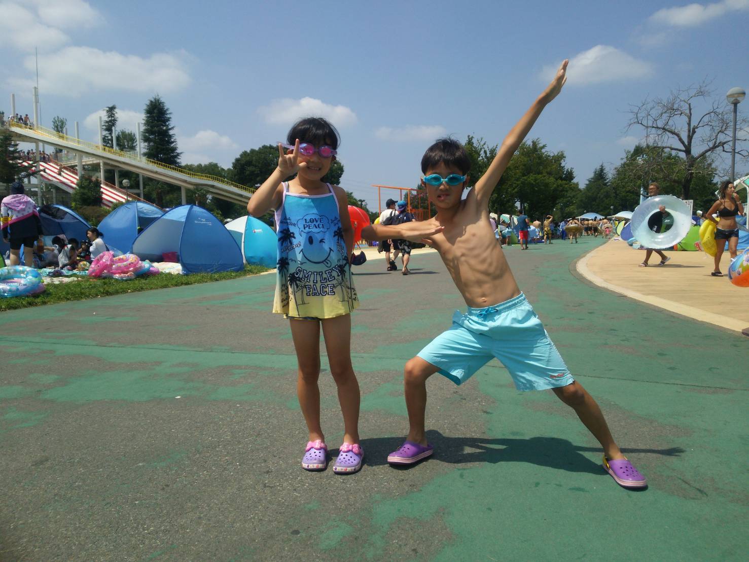 いとことの写真